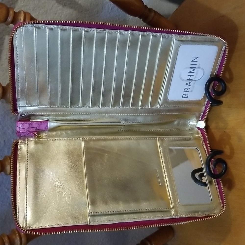 Brahmin Peony Skyler Wallet - Picture 3 of 3